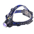 Rechargeable Zoom UV And White LED Headlamp